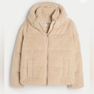 Hollister Sherpa All-Weather Puffer Jacket